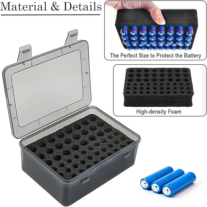 Battery Organizer, Portable Battery Box - Image 5