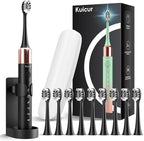 Sonic Electric Toothbrush for Adults and Kids, Comes by Kuicur