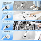 Electric Spin Scrubber, Full-Body IPX7 Waterproof Cordless Shower Scrubber - Image 6