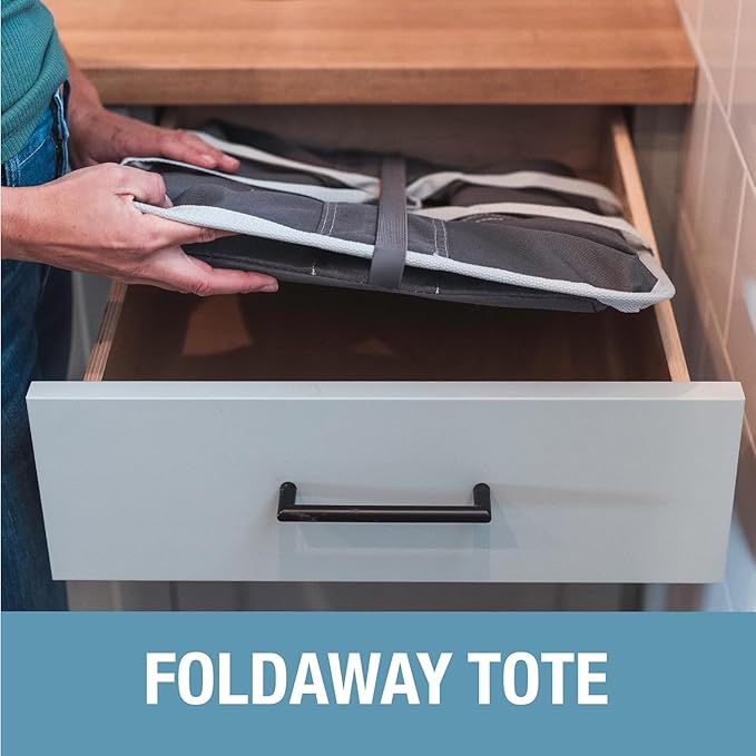 CleverMade Collapsible Laundry Tote 2-Pack – Foldable Carry-All Storage Bin - Image 5