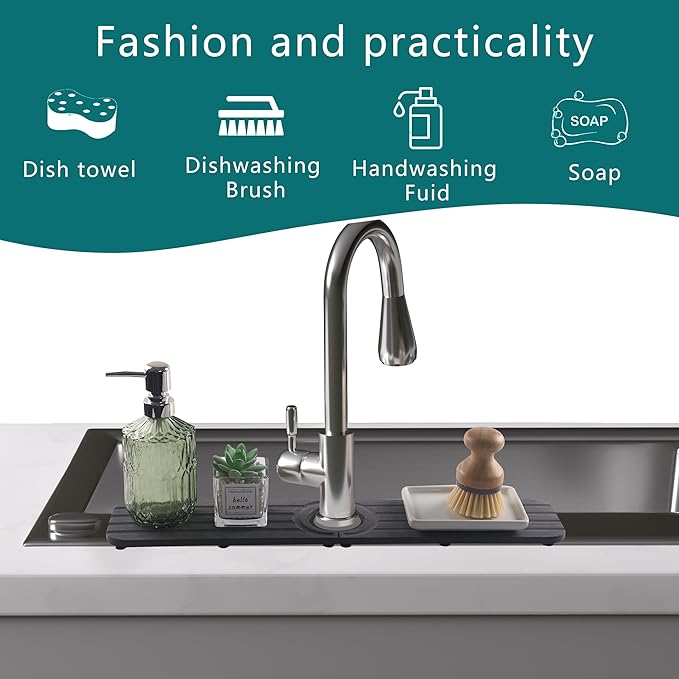 Faucet Mat for Kitchen Sink - Image 5