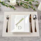 Luxenap 15.8 X 7.9 Inch Linen-Feel Guest Towels, 2000 Lettered Hand Towels - Image 4