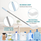 3 Gallon and 5 Gallon Water jug Cleaning Brush, Extra Long Water Bottle Carboy - Image 3