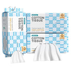 Winner Soft Face Towels, Upgraded Thicker 100% USDA Biobased Facial Towels by Winner