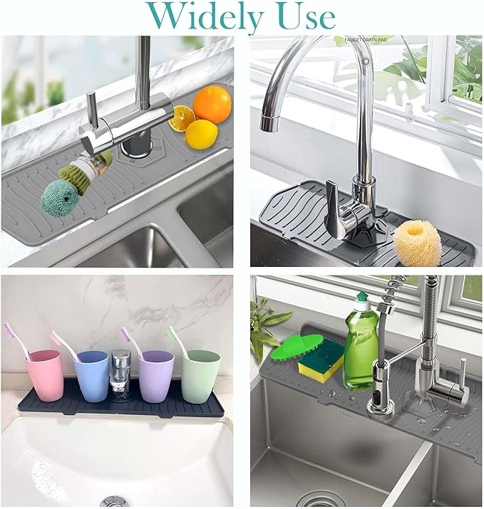 Kitchen Sink Splash Guard, Sink Protectors - Image 5