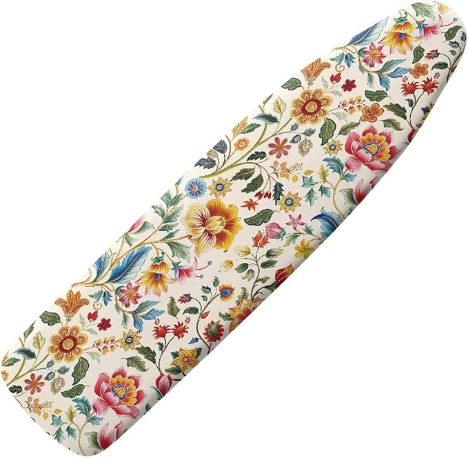 Boho Ironing Board Cover, Iron Board Cover Standard Size, Floral Ironing Board by Unknown
