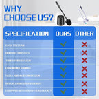 Toilet Brush and Holder 2 Pack - Image 8