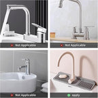 Folding Faucet Mat for Kitchen Sink Upgraded Premium Silicone Splash Guard - Image 8