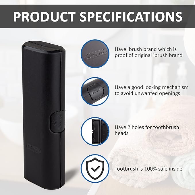 Electric Toothbrush Travel Case Compatible - Image 2
