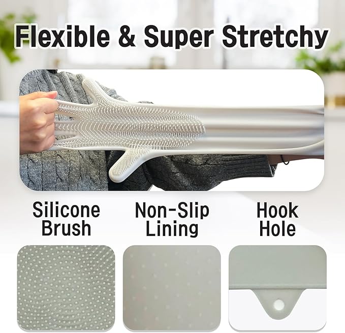 Silicone Magic Gloves: Ultimate Cleaning Gloves - Image 3