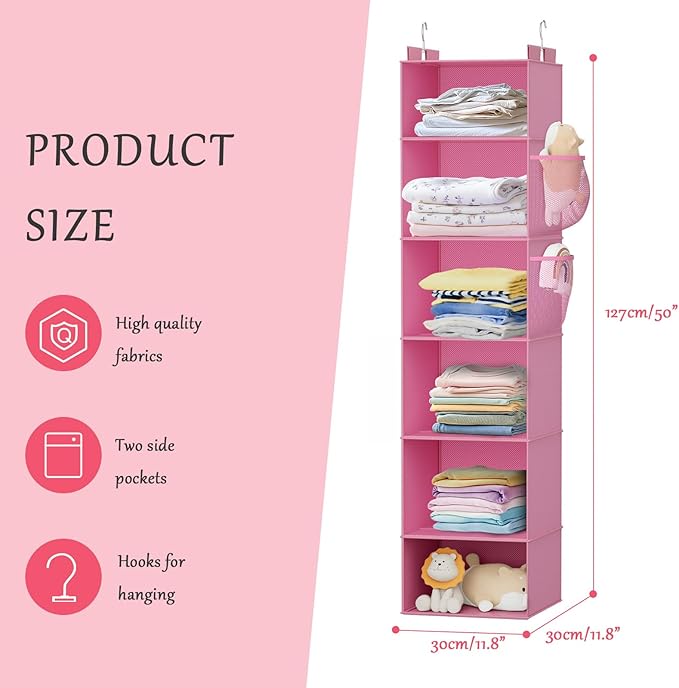 VERONLY Hanging Closet Organizer and Storage - Image 2