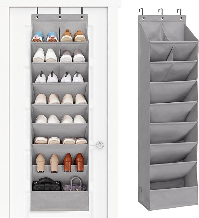STORAGE MANIAC Over the Door Shoe Organizer Heavy-Duty Large Deep Pocket by STORAGEMANIAC