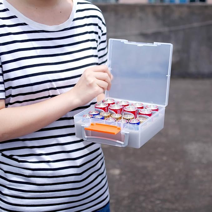 MINIMALL Battery Organizer Storage Box, Garage Case Caddy Holder - Image 7