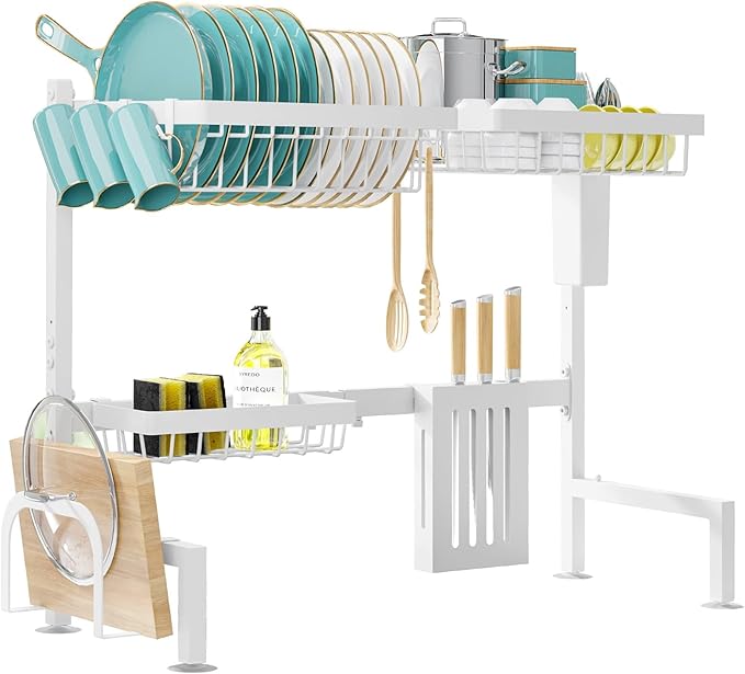 Over The Sink Dish Drying Rack - Image 4