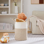 VIPOSCO Large Laundry Hamper, Tall Woven Rope Storage Basket - Image 2