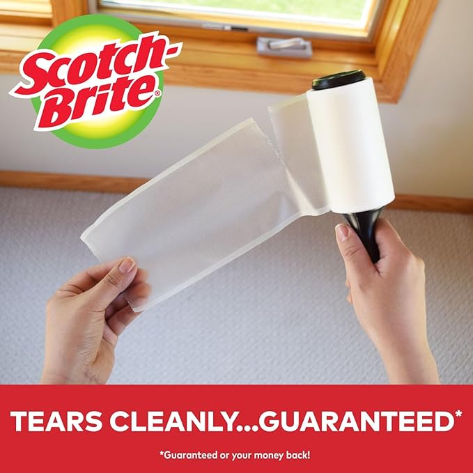 Scotch 3M Mini Lint Rollers 6-Pack, Travel-Size Sticky Lint Removers - Image 5