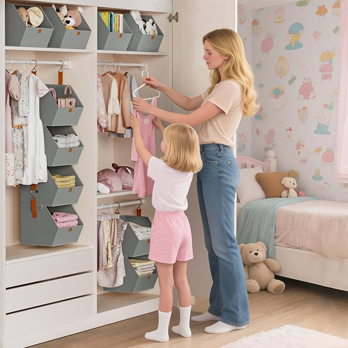 Hanging Closet Organizer 4 Tier - Image 6