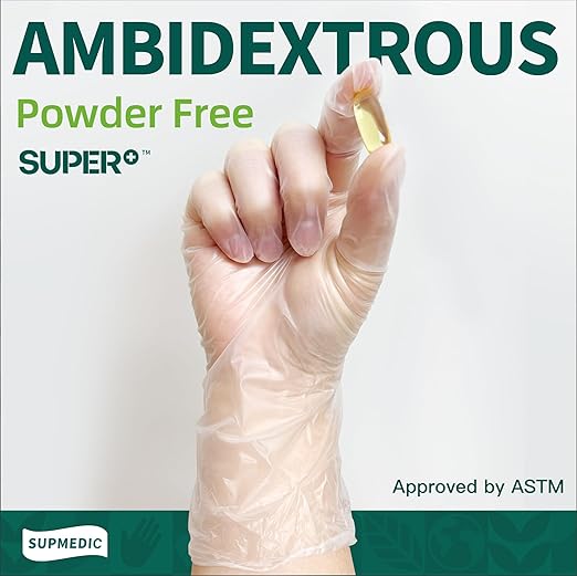 Vinyl Disposable Exam Gloves - Image 3