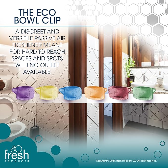 Fresh Products Eco Bowl Clip Air Freshener Versatile Design Toilet Freshener - Image 3