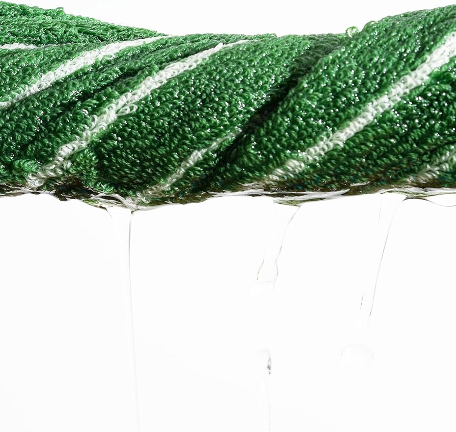 Hand Towels for Bathroom, 100% Cotton Striped Pattern Soft Absorbent Towel Set - Image 7