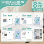 Cozy Essential Travel Vacuum Storage Bags - Image 4