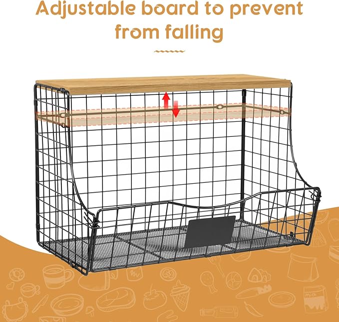 Extra Large Fruit Basket for Kitchen - Image 3