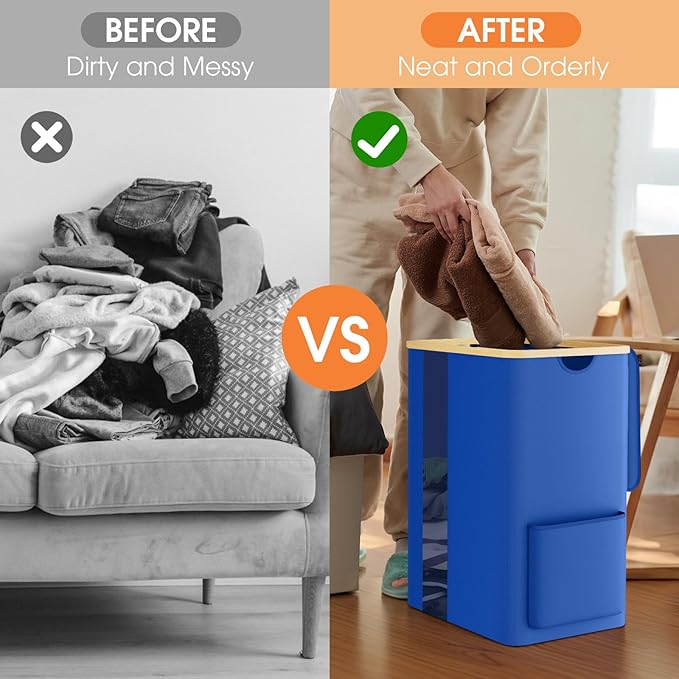 Laundry Basket Clothes Hamper - Image 3