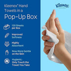 Kleenex Professional Paper Hand Towels, Premium Absorbency Pockets, Pop-Up Box - Image 10
