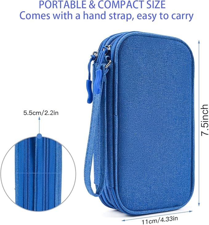 Cord Organizer Travel Cable Organizer Bag Tech Electronic Organizer Travel Case - Image 2