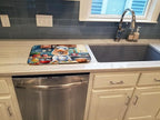 Caroline's Treasures DAC6301DDM Pomeranian The Chef Dish Drying Mat Absorbent - Image 3