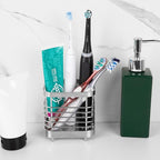 Wall Mount Toothbrush Holder for Bathroom, Stainless Steel Rustproof Toothbrush - Image 6