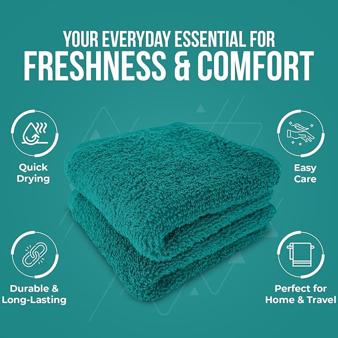 DAN RIVER 24 Pack Wash Cloths for Showering - Image 5