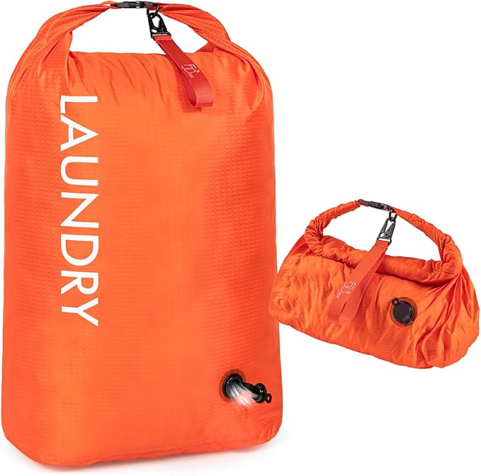 Travel Laundry Bag, Vacuum Compression Dirty Clothes Travel Bag, Waterproof by CANBOX