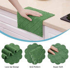 Homaxy 12 Pack Kitchen Dish Cloths, Super Soft and Absorbent Coral Velvet Dish - Image 2