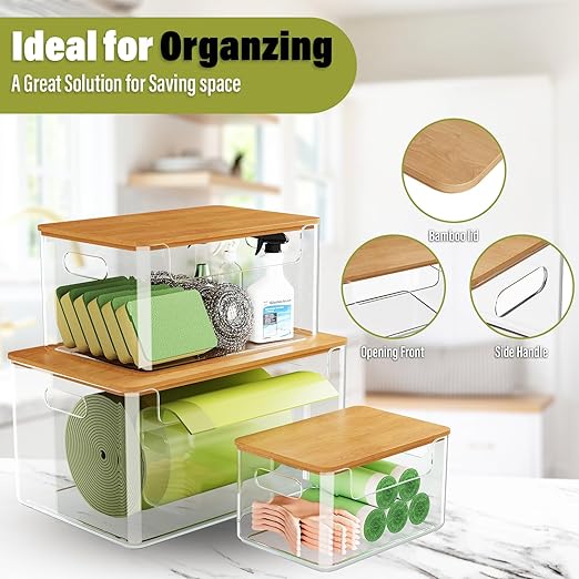 3 Pack Trash Bag Holder Dispenser - Image 2