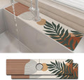 2PCS 24" X 5.5" Kitchen Sink Splash Guard Faucet Mat Boho Super Absorbent Fast by Unknown