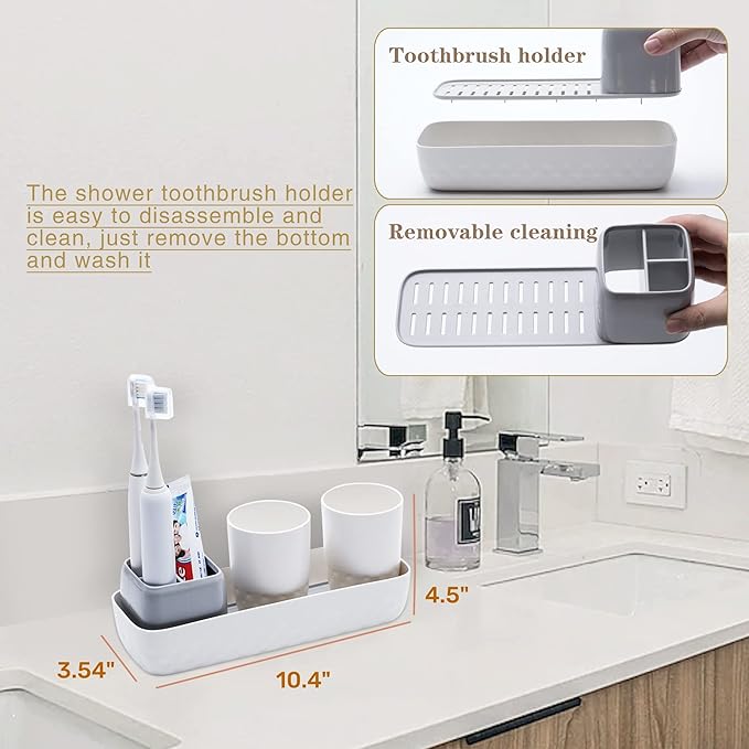 Toothbrush Holders for Bathrooms, Kids Electric Toothbrush Holder - Image 3