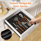 Lifewit Utensil Organizer for Kitchen Drawer, Expandable Cooking Silverware Tray - Image 9