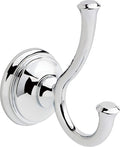 Delta 79735 Cassidy Double Towel Hook Bath Hardware Accessory in Polished Chrome by DeltaFaucet