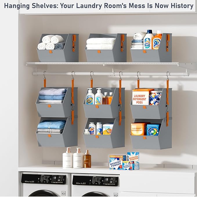 DIMJ Hanging Closet Organizer - Image 6
