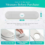 Stone Faucet Mat for Kitchen Sink – Diatomite Fast-Drying Stone Tray, Faucet - Image 4