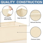 Criusia Drawer Organizer Clothes 12 Pack, Dresser Organizer - Image 5