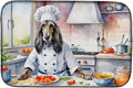 Caroline's Treasures DAC6180DDM Afghan Hound The Chef Dish Drying Mat Absorbent by CarolinesTreasures