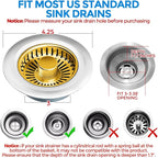 zaa Kitchen Sink Drain Strainer - Image 4