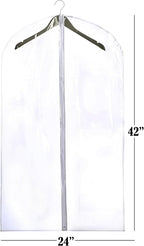 Handy Laundry Clear Vinyl Garment Bag - Image 2
