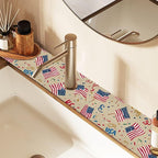 Kitchen Sink Splash Guard 1 PC 14.7 Inch Sink Faucet Mat Splash Guard - Image 7