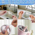 XANGNIER 5 Pcs Water Bottle Cleaner Brush Set - Image 5