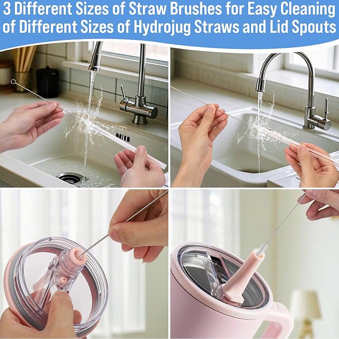 XANGNIER 5 Pcs Water Bottle Cleaner Brush Set - Image 5