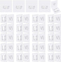 Double Sided Adhesive Wall Hooks, 24 Pack Self Adhesive Hooks, Suitable by YCYBAB2J
