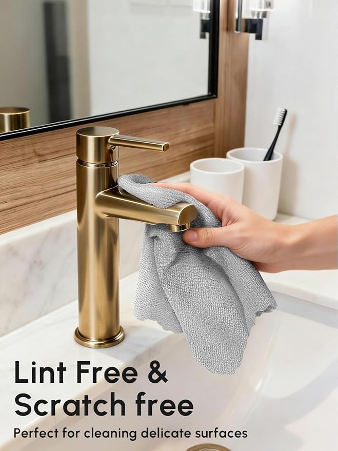 Microfiber Cleaning Cloths Roll, 225 Pack Tear Away Microfiber Towels Roll - Image 4